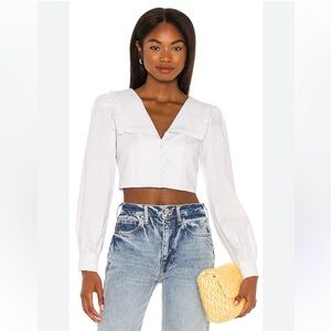 L’Academie Crop Blouse